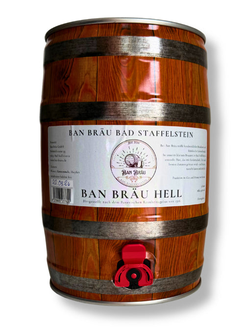 Ban Bräu Hell – 5 Liter Partydose