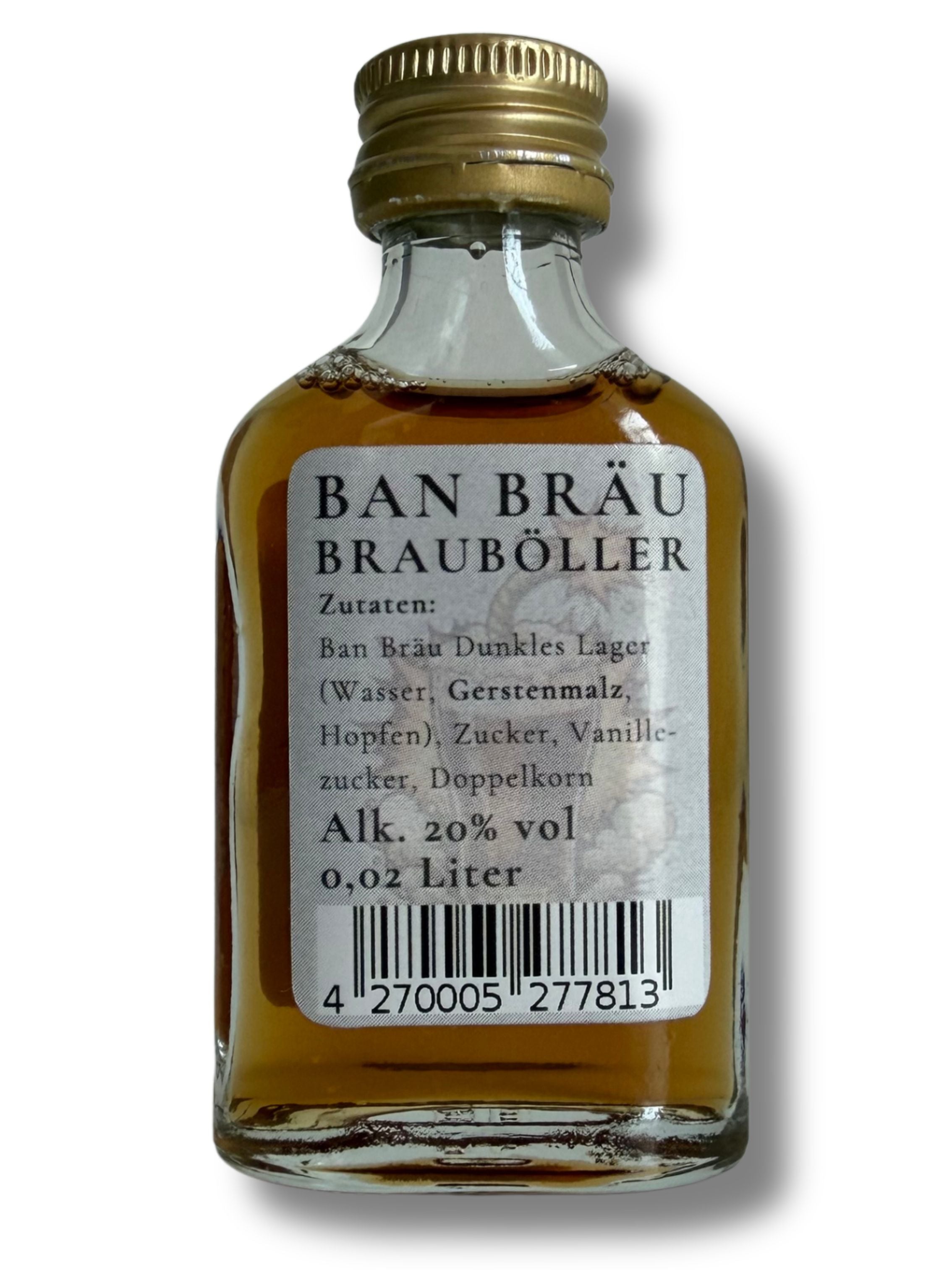 Ban Bräu Brauböller – Bierlikör 0,02 Liter