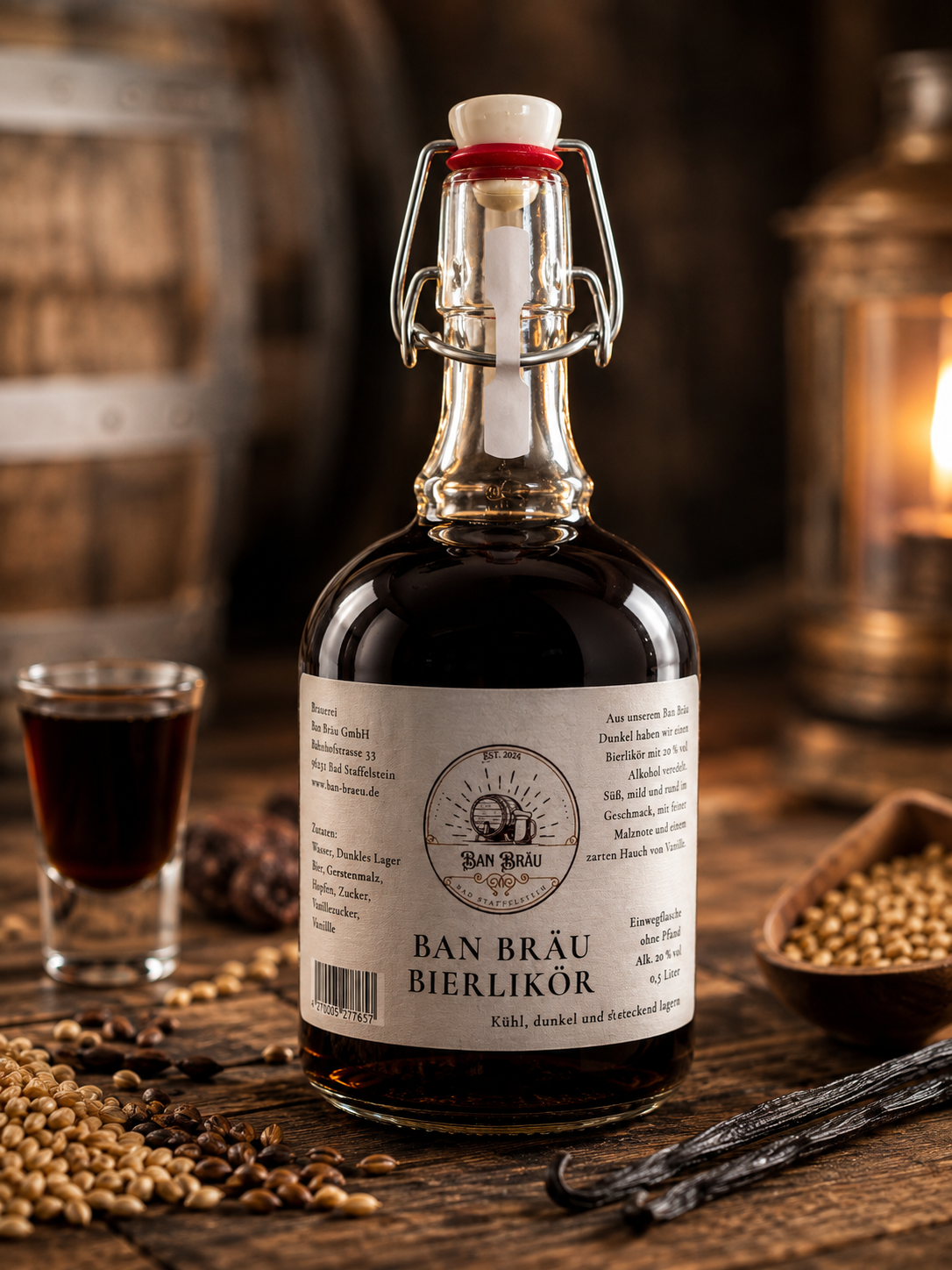 Ban Bräu Bierlikör – 0,5 Liter